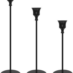 NIB/NWOT Candle Holders for Taper Candles Set of 3 Decorative Candlestick Holder